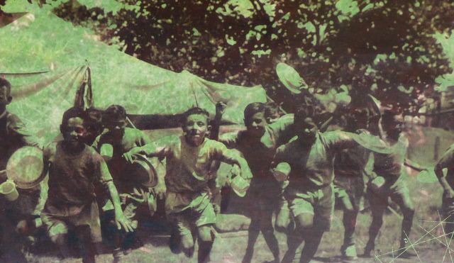 Koori dancers at Kurnell